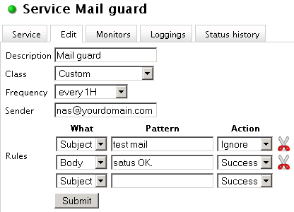 mail guard edit box